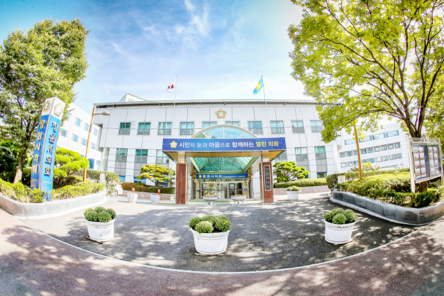 경남 창원시의회 청사 전경. 부산일보DB