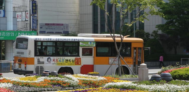 울산에서 운행 중인 시내버스. 울산시 제공