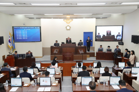 양산시의회, 1일부터 22일까지 제1차 정례회 개회