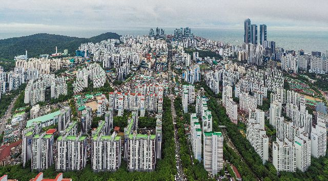 부산 해운대구 전경. 부산일보DB