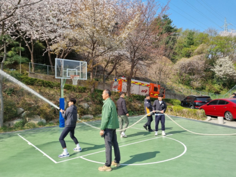 동아공업고등학교, 학생과 교직원이 함께하는‘2025년 합동소방훈련’ 실시