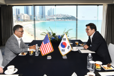 박형준 시장, 조셉 윤 주한미국대사관 대사대리 접견