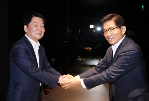 김문수, 안철수 만나 “협력 필요”…安 “尹과 절연해야”