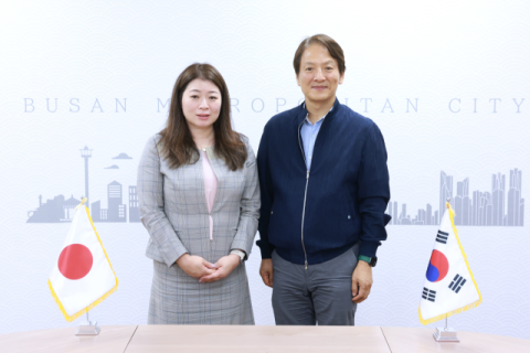 부산시, 일본 나가사키현 부지사 접견… 항공, 관광 교류 관련 논의