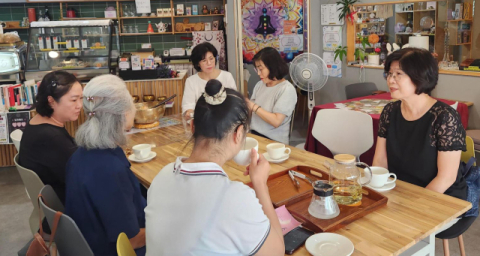 화신사이버대학교 사회복지연구회 동아리, 심리사회적 대화 모임 진행