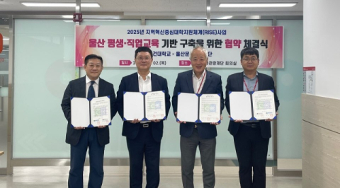 춘해보건대학교 RISE사업단, 울산문화관광재단과 업무협약