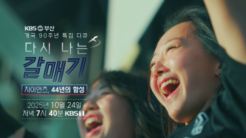 KBS부산, 롯데 팬덤 다큐 '다시 나는 갈매기' 방영