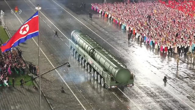북한 신형 대륙간탄도미사일(ICBM) 화성-20형. 연합뉴스