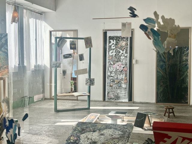 이태훈 작가 작업실 전경. 작가 제공