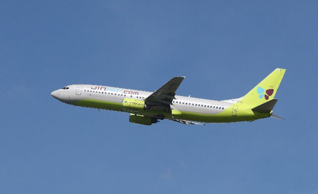 진에어 항공기. 폭행 사건이 발생한 항공기와 무관. 부산일보DB
