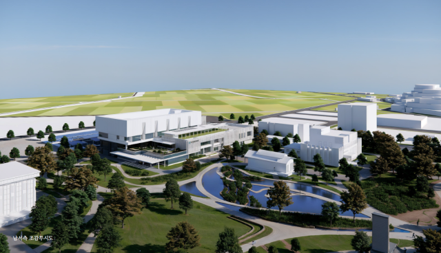 현 하동군보건소 부지에 들어서는 보건의료원 조감도. 하동군 제공