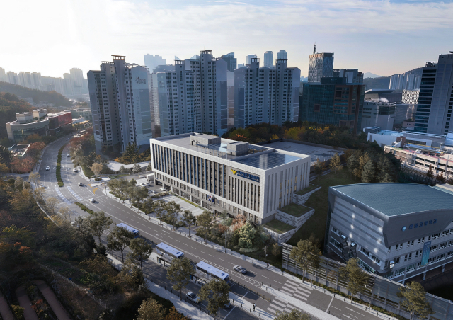 해운대경찰서 신청사 조감도. 부산경찰청 제공