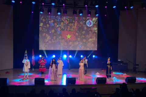 ‘제3회 베트남 유학생 음악 재능 경연대회’ 무대 모습.