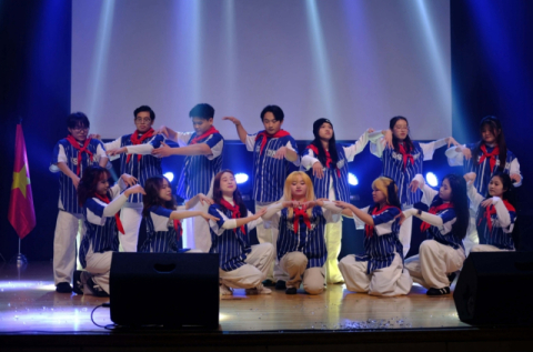 ‘제3회 베트남 유학생 음악 재능 경연대회’ 무대 모습.