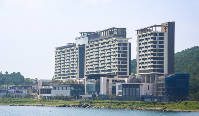 반얀트리 부산 해운대 부산이 정상화 단계를 밟고 있다. 반얀트리 부산 해운대 전경. 김종진 기자 kjj1761@