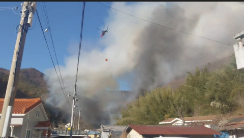 [속보] 양산시 원동면 용당리 산불, 발생 17시간 만에 진화