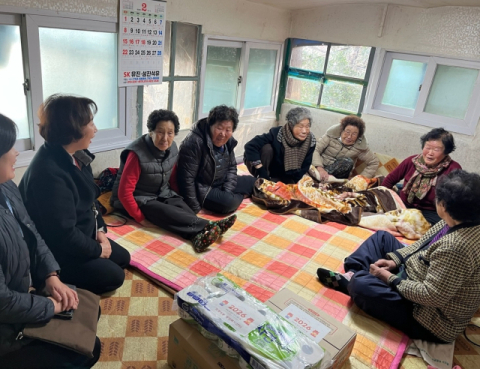 [포토뉴스] 초량6동 경로당 순회방문