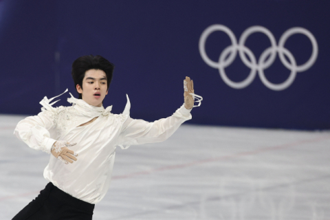 쿼드러플 토루프만 성공했더라도… 차준환, 0.98점 차 최종 4위