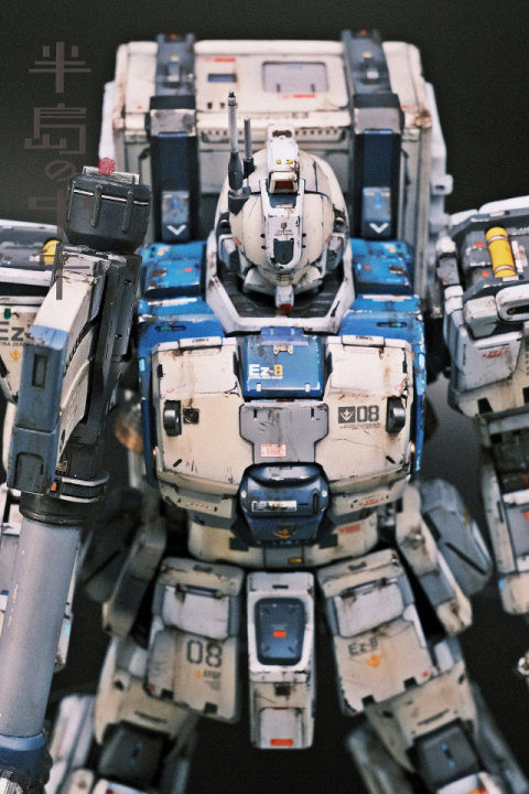 건담은 1979년부터 지금까지 새로운 작품이 제작되고 있다. 본인 제공