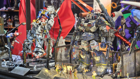 일본이 만든 건담은 전 세계적인 IP(지식재산권)로 성장했다.