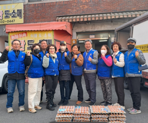북구 구포1동 바르게살기운동위원회, 계란 나눔으로 이웃 안부 살핀다
