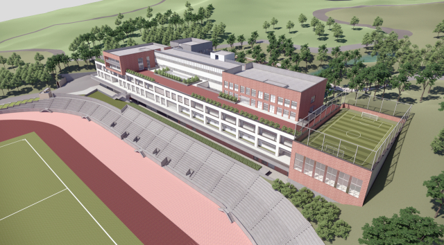 부산대 특수학교 투시도. 부산대학교 제공