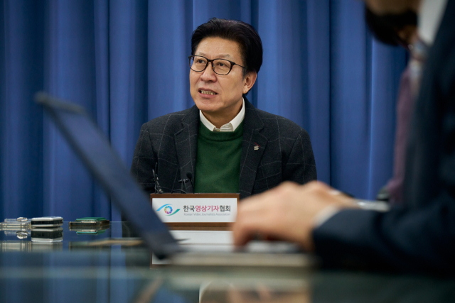 박형준 부시장이 16일 국민의힘 중앙당 공관위의 공천 배제설과 관련해 자신의 입장을 밝히고 있다. 부산시 제공