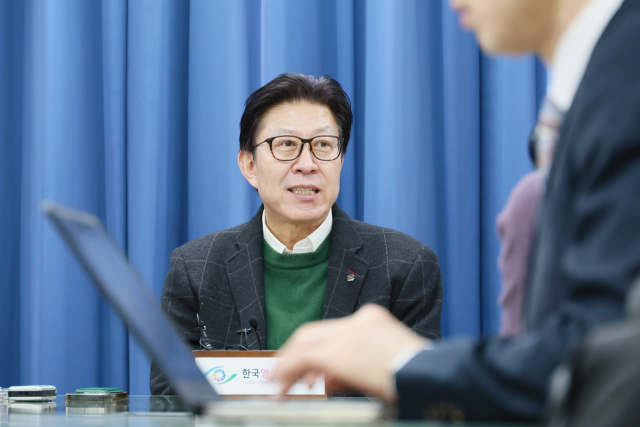 박형준 부산시장이 16일 국민의힘 공관위의 공천 배제설 관련 입장을 밝히고 있다. 부산시 제공