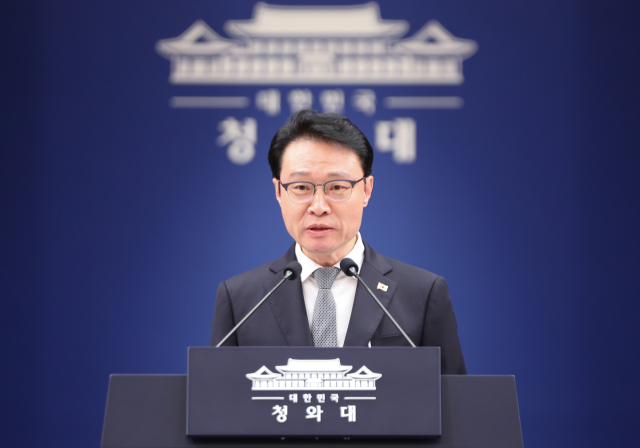 이규연 청와대 홍보소통수석. 연합뉴스