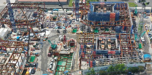 부산의 한 아파트 건설 현장. 정종회 기자 jjh@ 2025.09.16 부산일보DB