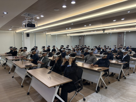부산도시공사, 직원 대상 ‘가상현실 안전체험’ 실시