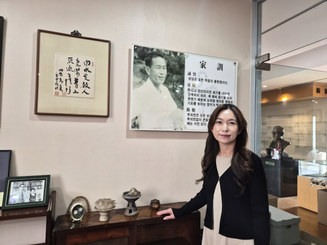 이은아 전 이주홍문학재단 이사장은 “이주홍문학관의 공립 전환은 예산과 인력의 안정성을 확보하고, 더 많은 시민이 문학관을 누릴 수 있도록 문턱을 낮추기 위한 결단”이라고 말했다. 본인 제공