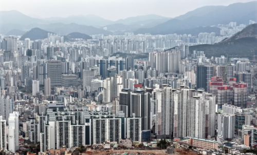 부산 부산진구와 연제구 일대 아파트 단지 모습. 정종회 기자 jjh@