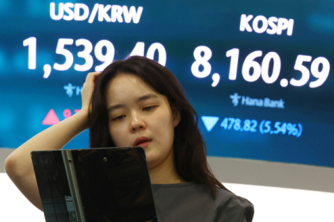 원달러 환율, 외환위기 이후 최고치… 국내 증시 외인 120조 순매도 때문