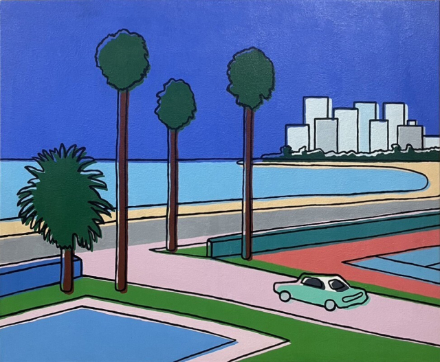 나이젤 그라프(NAIJEL GRAPH), NAGAIJEL THREE PALM TREES ON THE BEACH(2026). OKNP 제공
