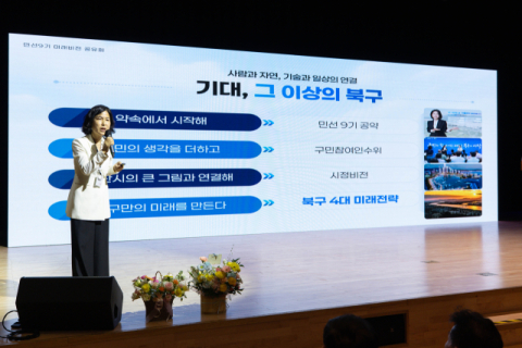 취임 100일 맞은 ‘정명희호’ 부산 북구청, “미래 향해 힘찬 이륙”