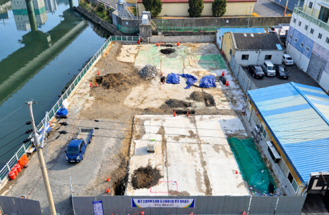오염토에 주택 균열에… 동구 침수지 정비사업 난항